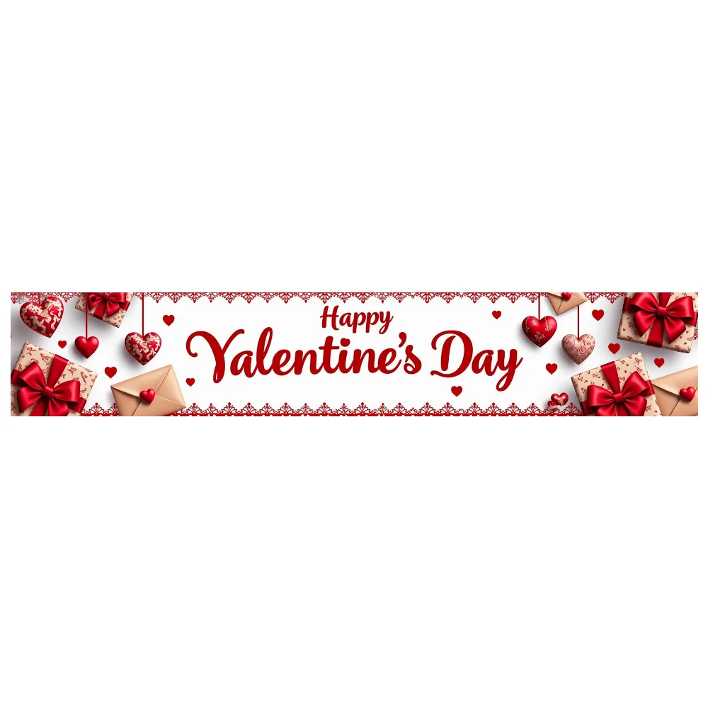 Fondo del Día de San Valentín, decoraciones de pancarta, accesorios de fotografía, suministros para fiestas, fondo de decoración de corazón