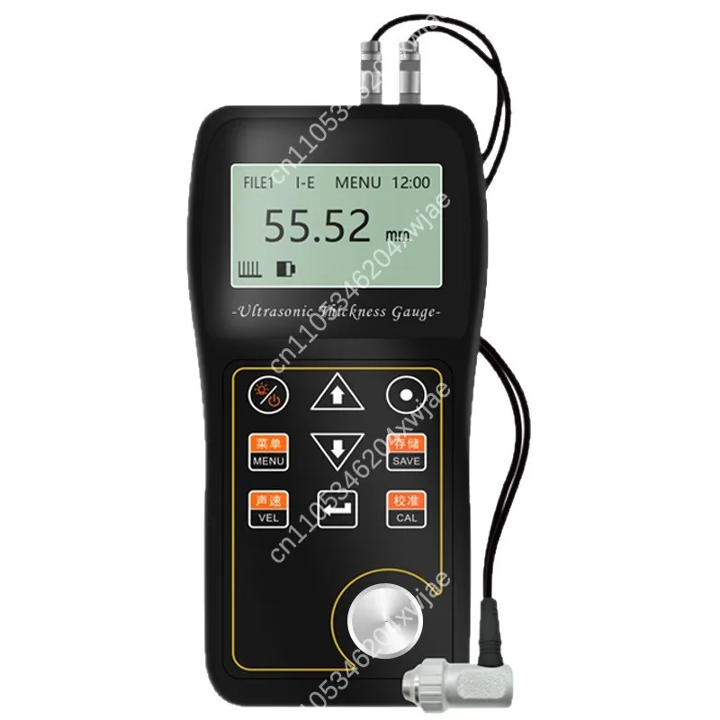 Portable Ultrasonic Thickness Gauge Penetrates Paint Coatings High Accuracy for Steel Pipe & Pipeline Wall Measurement