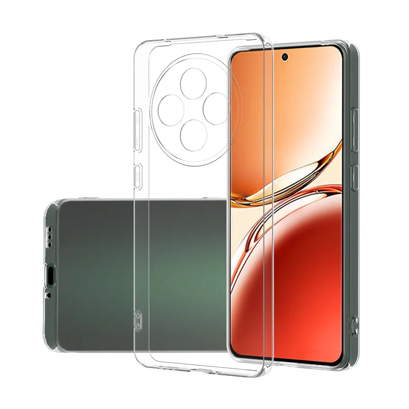 

For OPPO Reno 12 FS Reno12 F Case Ultra Thin Transparent TPU Soft Back Cover for OPPO Reno 12F 5G Clear Case Reno12 FS 4G Fundas