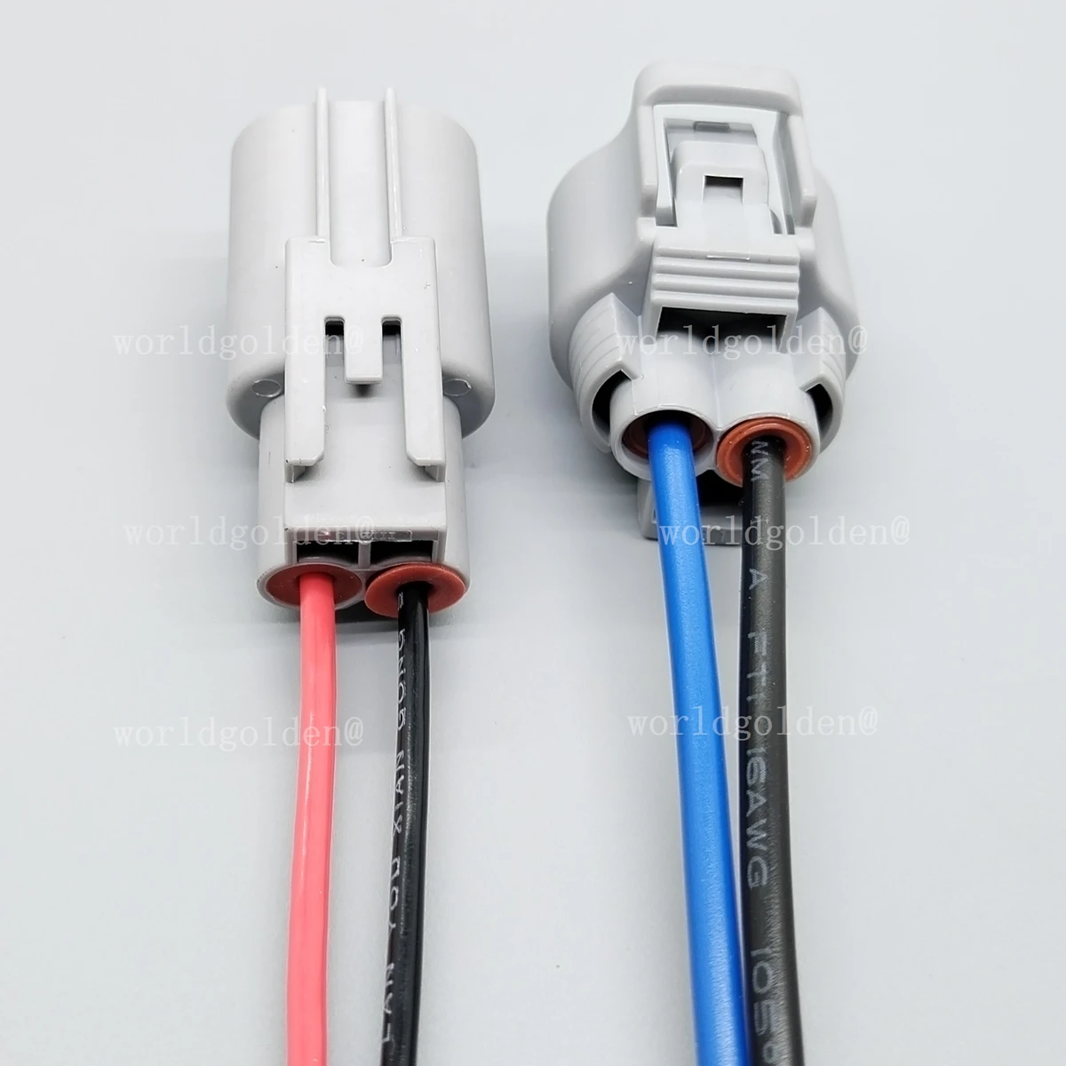2-Pin Automotive Wiring Connector Plug Set 6-176143-6 176146-6 for Universal Car Repair