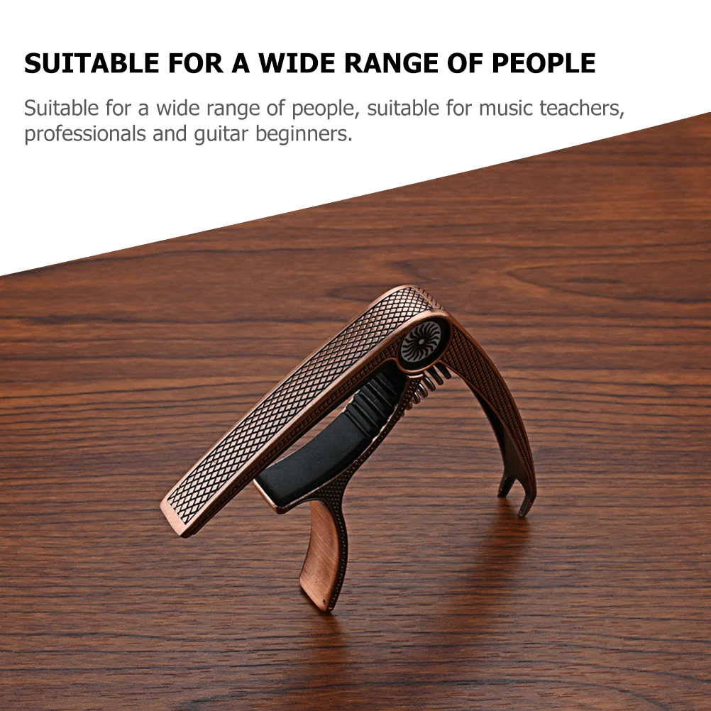 

Capo Metal Tuning Clamp For Electric Acoustic Guitar Portable Durable Capo Clamp Part Guitar Accessory Instrument Tool
