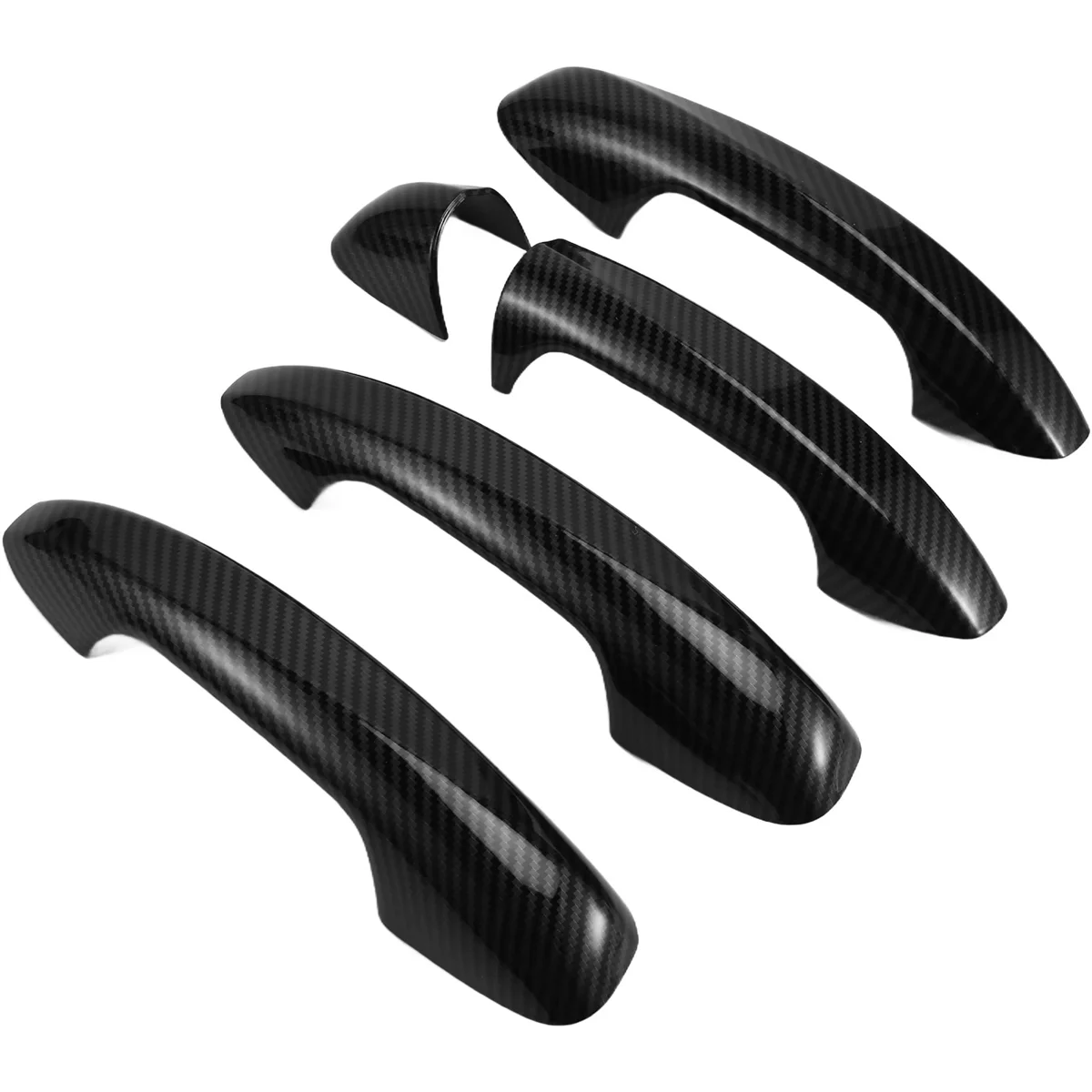 Door Handle Cover Trim for Mercedes Benz C E GLC GLB A B GLE GLS CLA GLA Class W213 W205 X253 2016-2020 LHD Carbon