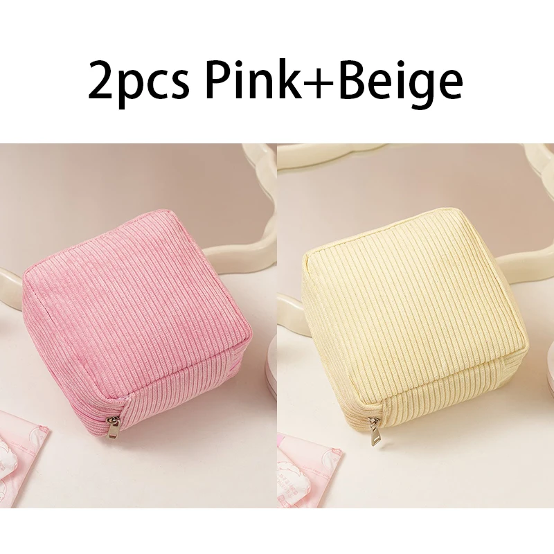 Kulturbeutel, Damenbinden-Beutel, Pad-Beutel, niedliche Kosmetik-Aufbewahrungstasche für Damen, kleine Make-up-Tasche, Kabeletui