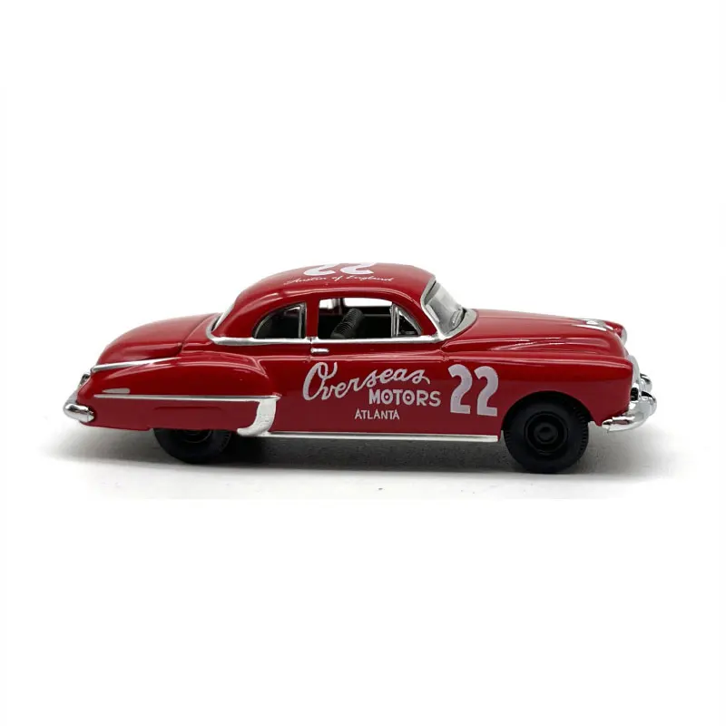 1/87 HO Scale Alloy Car 1949 Oldsmobile Rocket 88Coupe Muscle Car Model Miniature Collection HO Sand Table Landscape