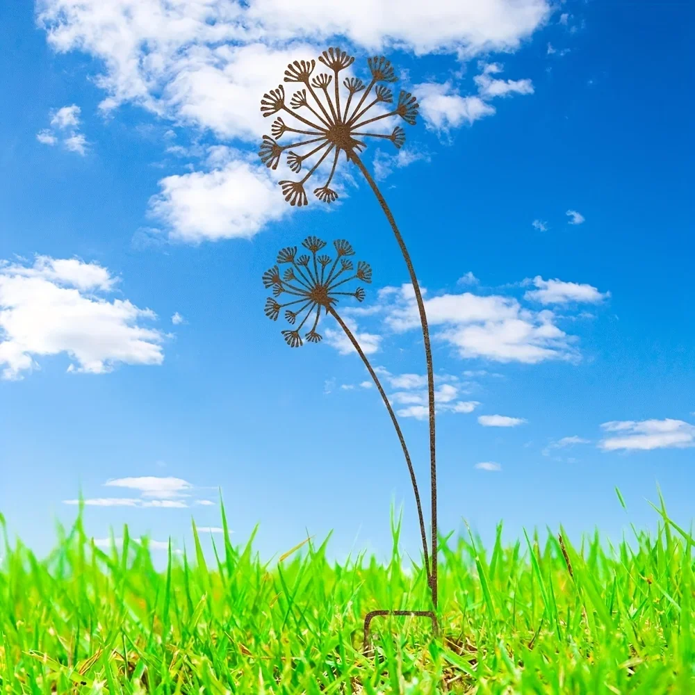 1 قطعة حديقة ديكور معدني حصص زهرة فناء شرفة زارع حديقة ديكور ساحة المنزل الديكور في الهواء الطلق إكسسوارات الحديقة