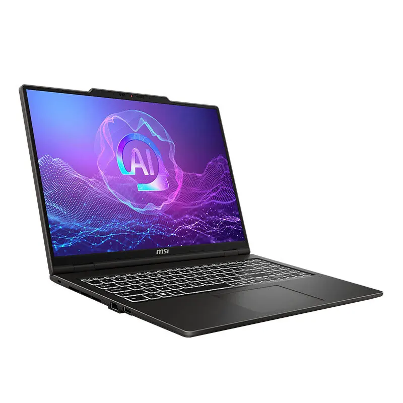 2025 MSI Venture A16 AI + كمبيوتر محمول 16 بوصة 2K 120 هرتز شاشة OLED نتبووك AMD Ryzen AI 7 H350 CPU 16GB 512GB AMD Radeon 860M Graphics
