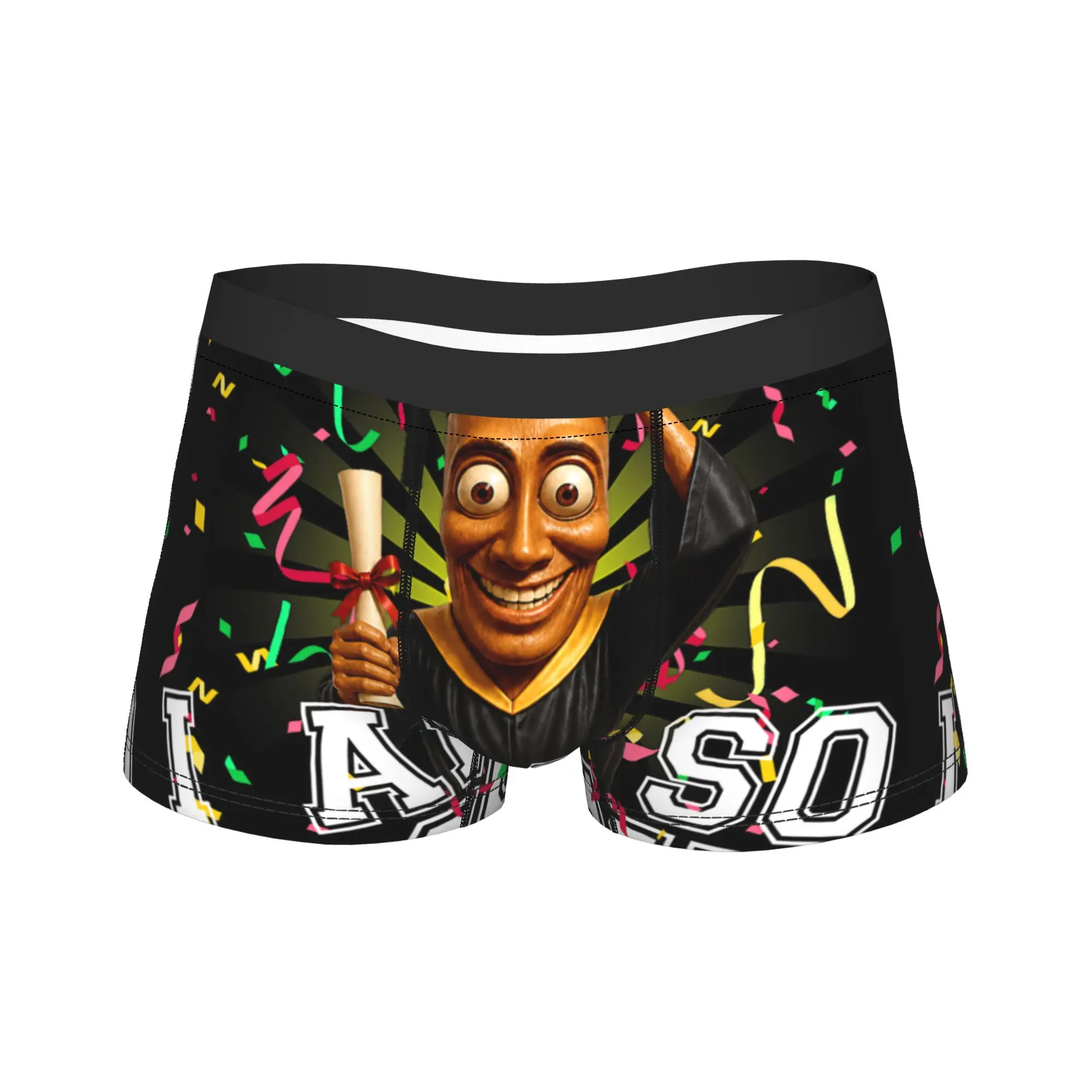 Estoy Harto de la Clase de 2026, Calzoncillos Bóxer Divertidos con Meme de Tung Tung Sahur, Ropa Interior con Bolsa, Calzoncillos Tipo Trenky, Calzoncillos Novedosos para Hombre
