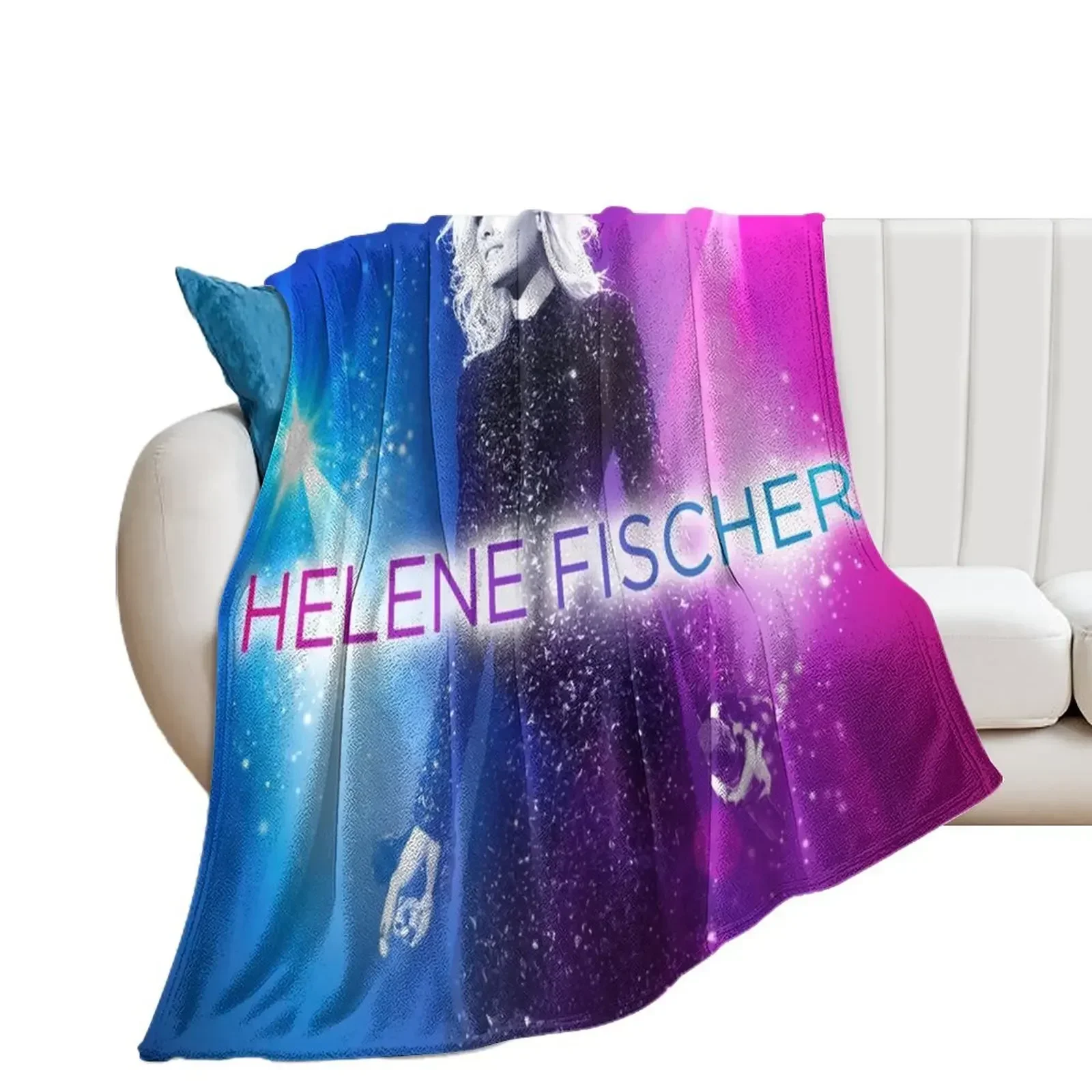 

Helene Fischer Throw Blanket Loose christmas gifts Travel Blankets