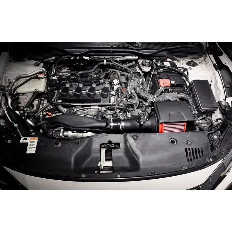 【Factory Wholesale 2026】 16-21 More Power Resin Fiber Cold Intake System for FC1 FK7 1.5T Street Version Engine