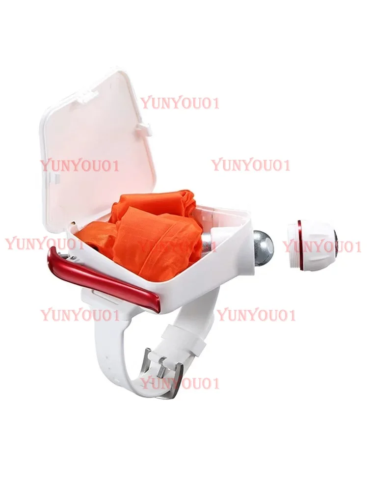 

Survival Inflatable Ring Lifesaving Bracelet Swimming Airbag Anti-drowning Artifact Fishing Outdoor Diving Safety Equipment