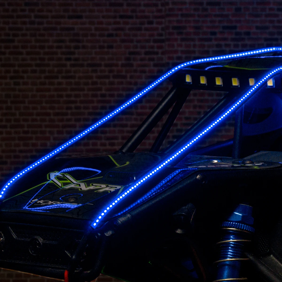 Flexible Cuttable LED Strip Lights Night Spotlight Decoration Accessories For 1/18 1/24 RC Cars SCX24 TRX4M - view 4