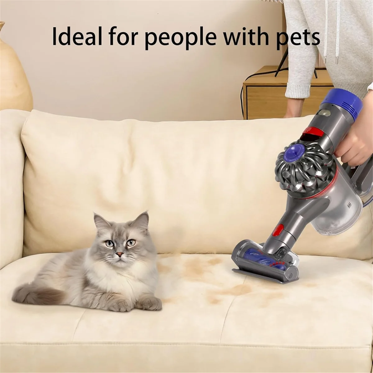 스위치 잠금 장치가 있는 미니 전동 공구 브러시, V7 V8 V10 V11 V15 용 부착 방지 교체