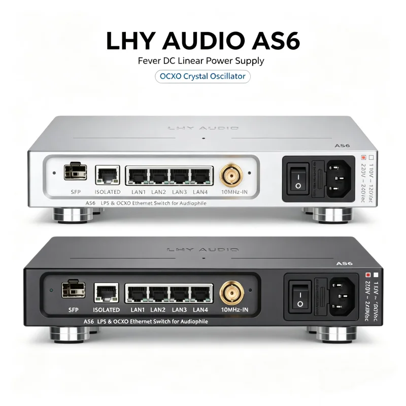 LHY AS6 audio HIFI fever switch fully linear DC power supply OCXO