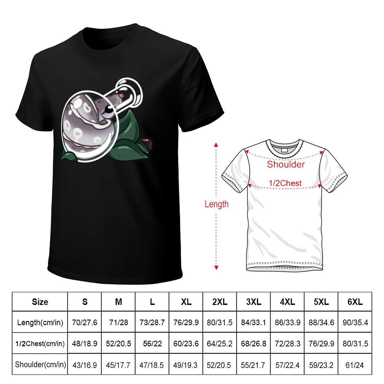 Mystic Potion Ball Python T-Shirt Worker Basic Short Sleeve Tee