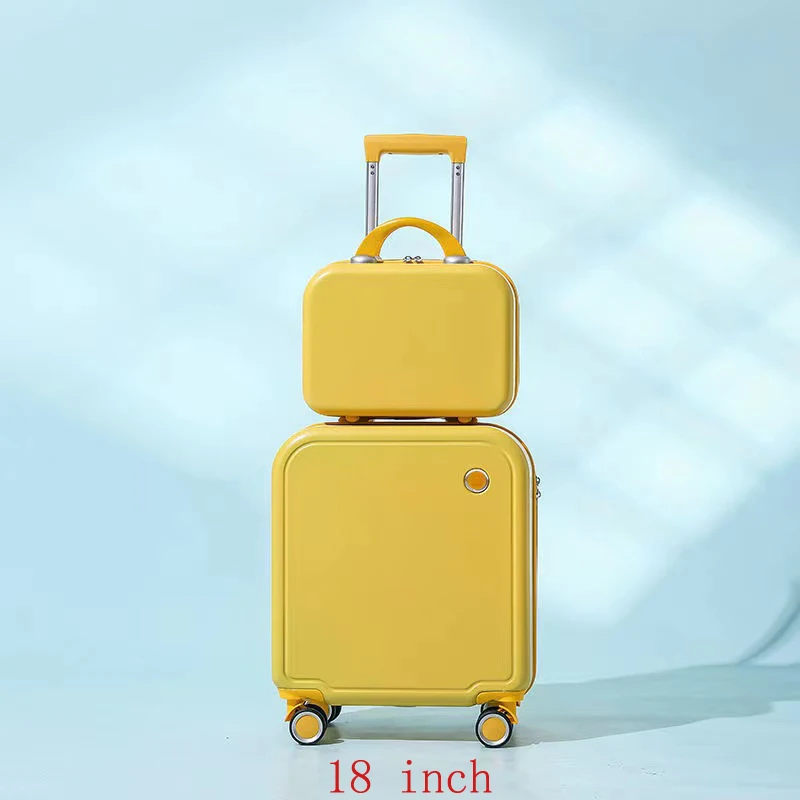 20/22/24/26 inch travel suitcase on wheels,fashion Women trolley luggage set,girl student rolling luggage carry on cabin bag