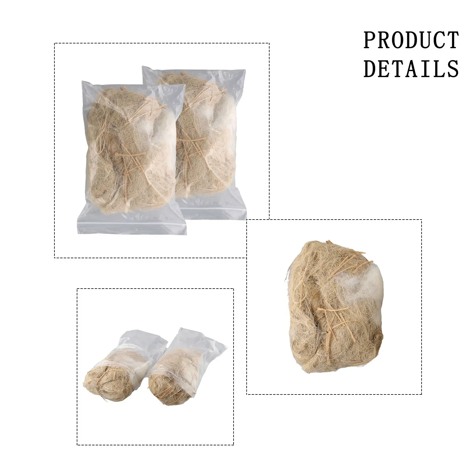 Mixed Nest Material Bird Nest Material High-quality New Bird & Wildlife Accessories Hummingbird Nesting Material