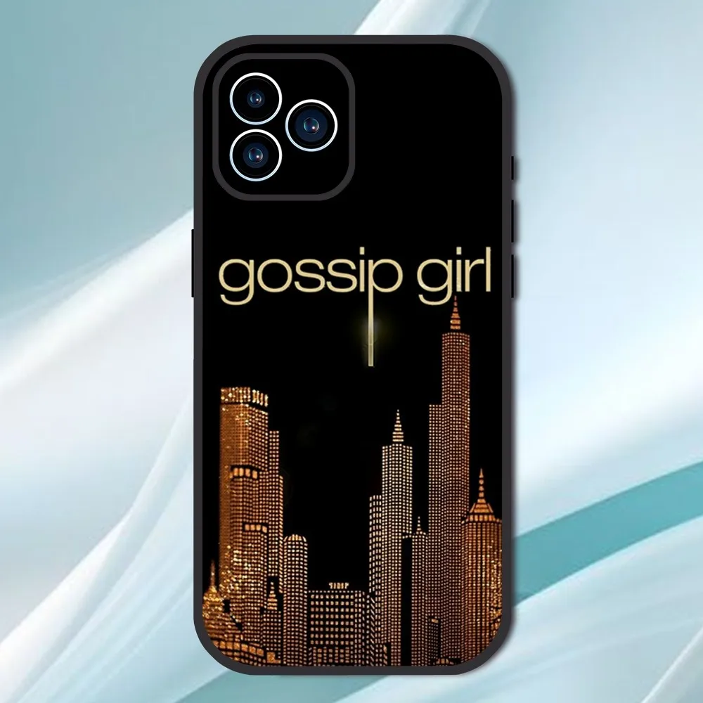 TV G-Gossips Girl Phone Case For iPhone 13 12 11 14 15 Pro XS Max XR X 8 7 6S 6 Plus Soft Back case