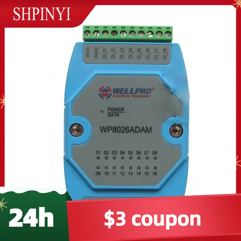 Módulo de entrada digital Módulo de conmutación Lsolated 16 canales DI MODBUS WP8026ADAM