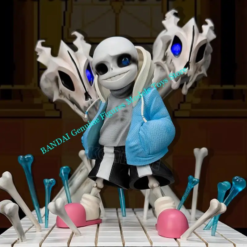 16cm Undertale Sans Anime Figure #1826 Sans Action Figure Undyne/Toriel/Human/Papyrus Figurine Collectible Model Doll Toys Gifts
