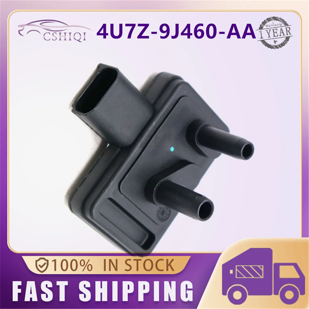 4U7Z-9J460-AA Sensor de retroalimentación de presión EGR 1F2220302 AJ0918211 para Ford Explorer Focus Taurus Mazda Tribute Cougar YF1E9J460AB
