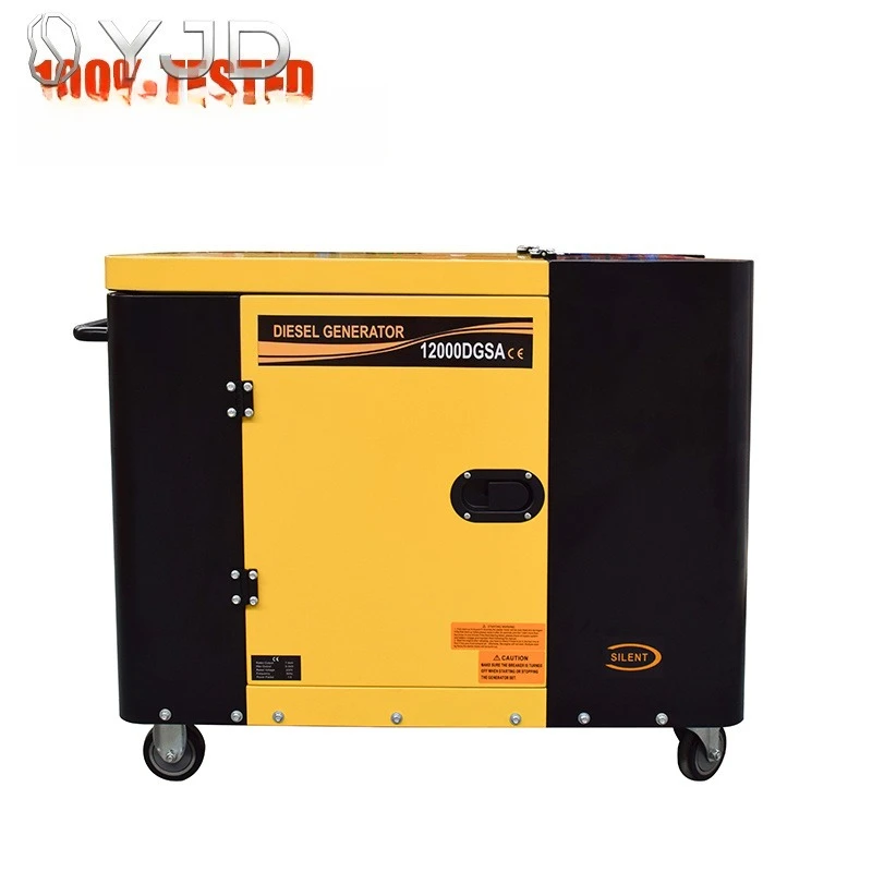 

Bison Maker 4 Stroke 220V 380V 3 Phrase 10Kw 10000Watt Low Noise Diesel Generator