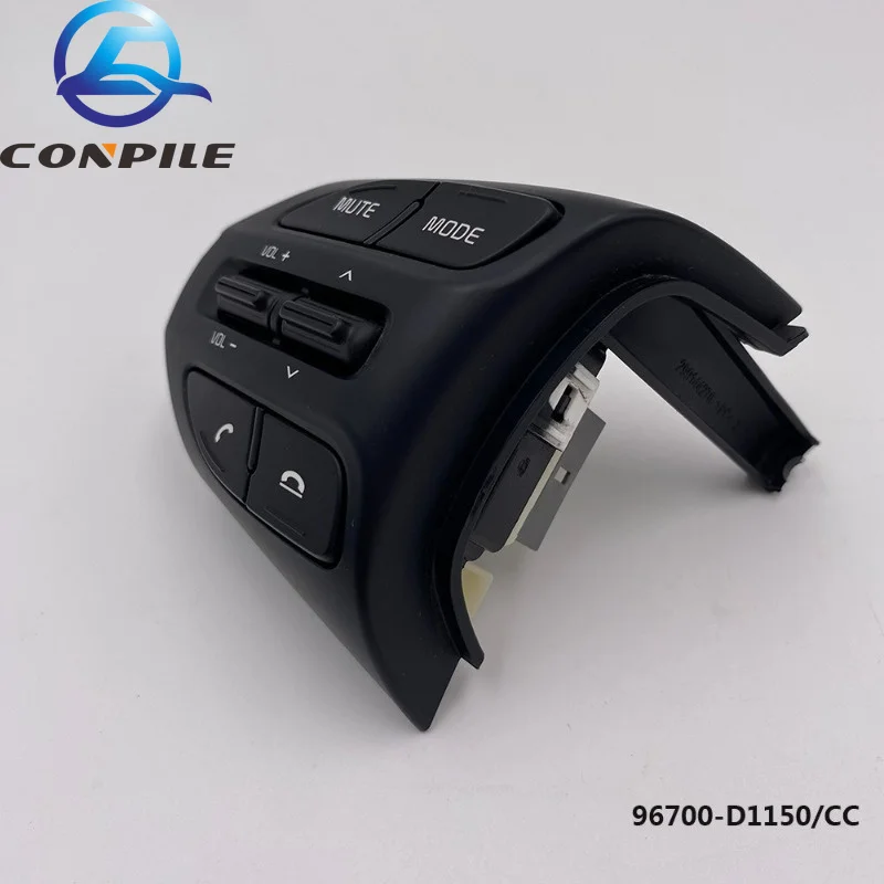1pc for KIA K4 KX3 Multifunctional Steering Wheel Audio Control Bluetooth Button 96700-D1150