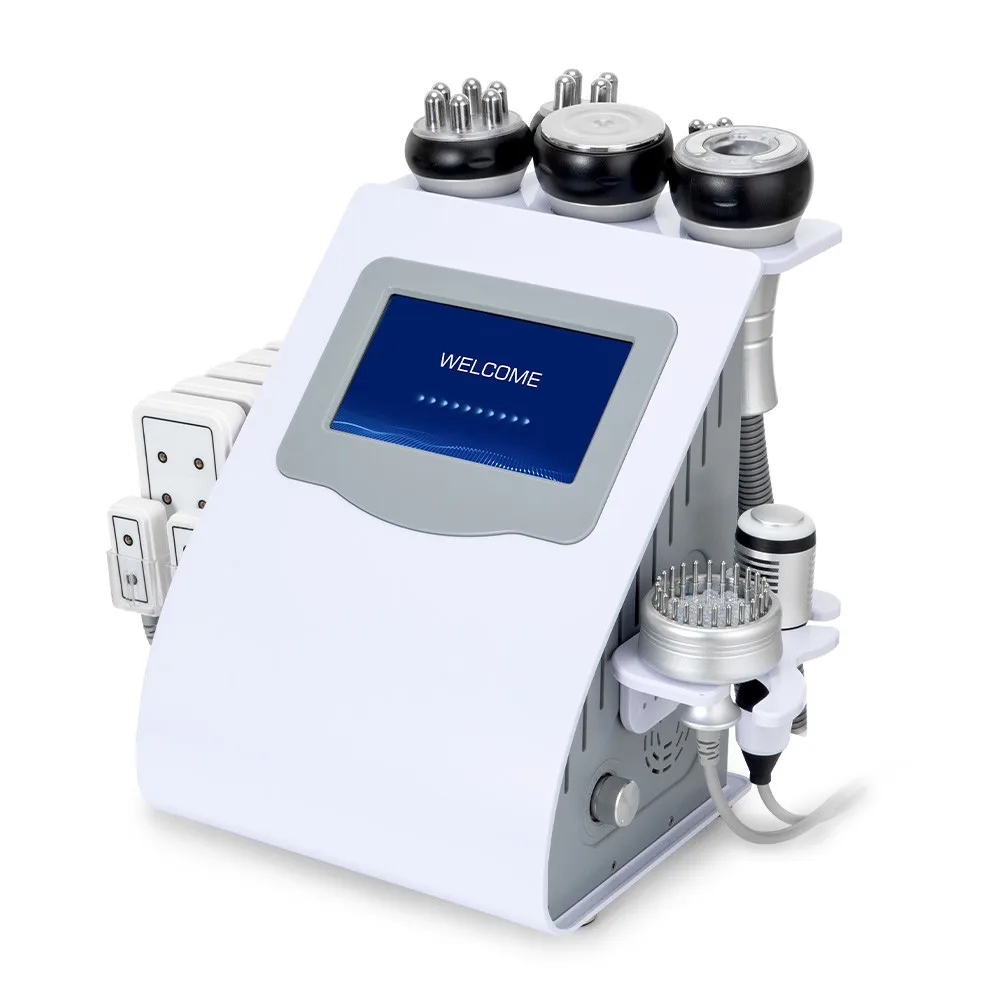 

9 In 1 80k Cavitation Machine With RF Vacuum Laser Lipo Pads For Body Contouring