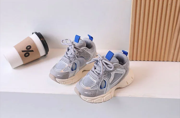 Unisex Kinderschuhe Kinder-Sneaker Baby Jungen Sneaker Mädchen Schuhe Klobige Sport-Tennisschuhe Lässige Flache Schuhe Kinder Kleinkind Fußbekleidung Herbst – Detail 9