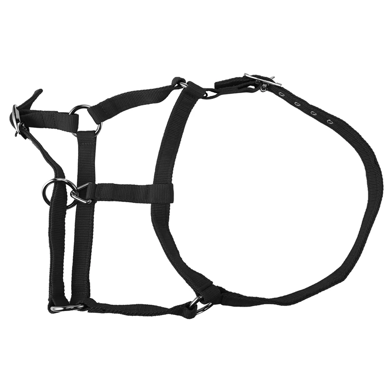 Dupla camada acolchoada cavalo Halter, prático engrossar alça ajustável, durável acessórios de proteção, novo