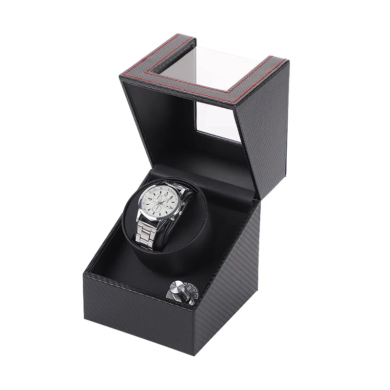 Ręczny zegarek Winder do zegarki automatyczne Watch Box USB ładowanie 1 + 0