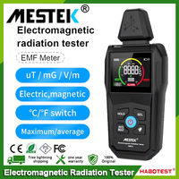 Mestek EMF01 Meter Geiger Detector Electromagnetic Radiation Tester Electric Magnetic Field Scanning Induction EMF Dosimeter