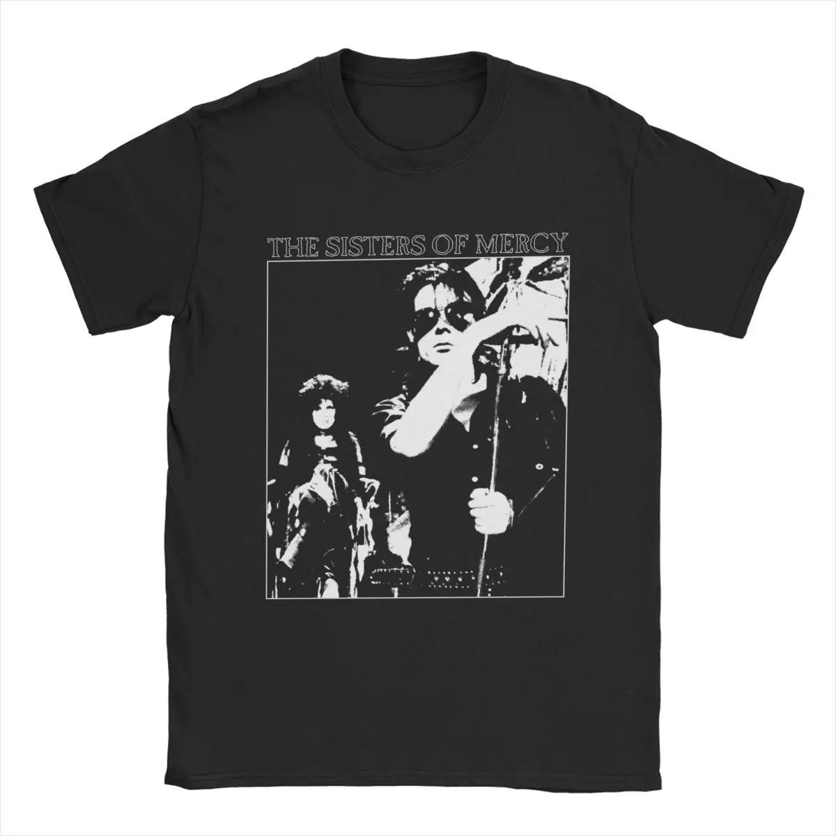 

Men's The Sisters Of Mercy T Shirts 100% Cotton Clothes Leisure Short Sleeve Crew Neck Tees Original T-Shirt