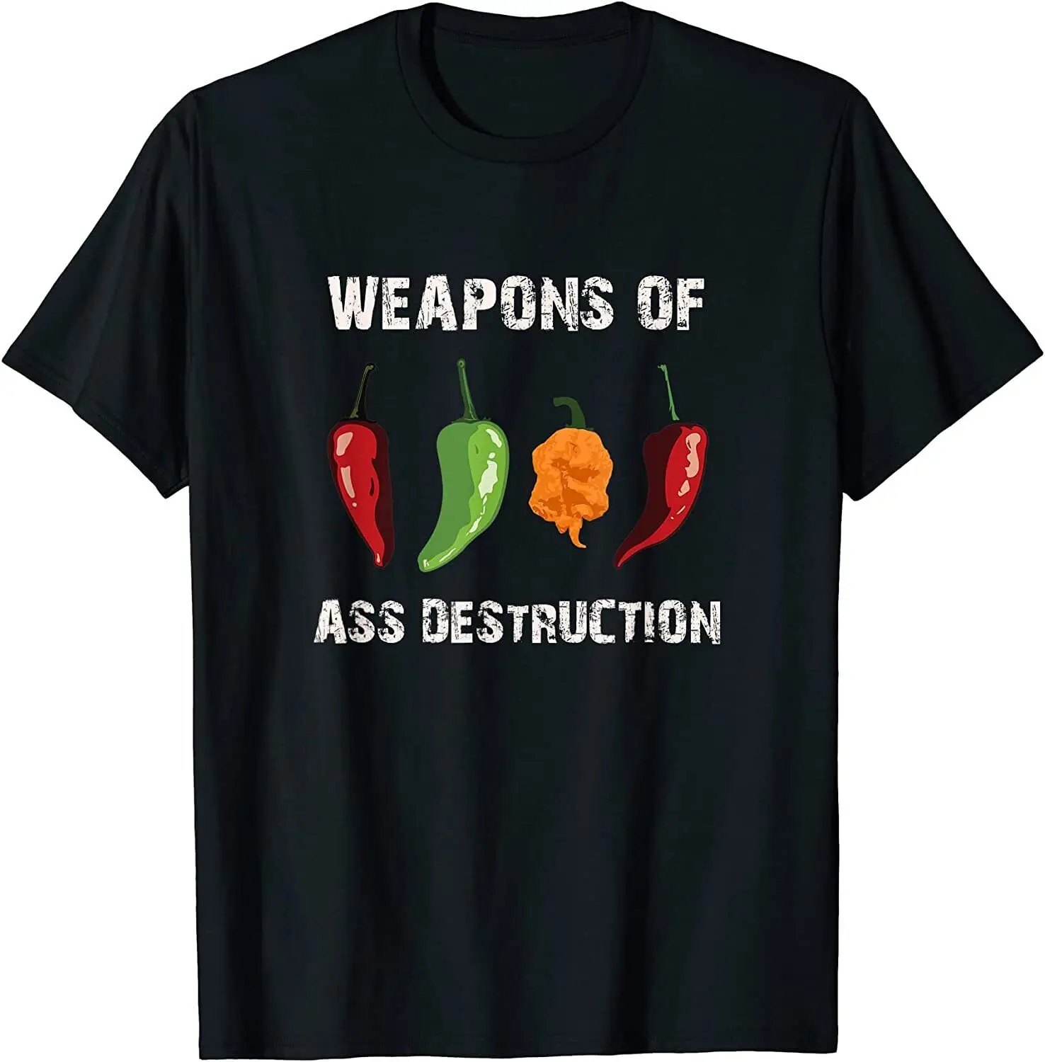 

NEW! Funny Pepper Chili Head Spicy Hot Foods Gift Idea T-Shirt - MADE IN USA