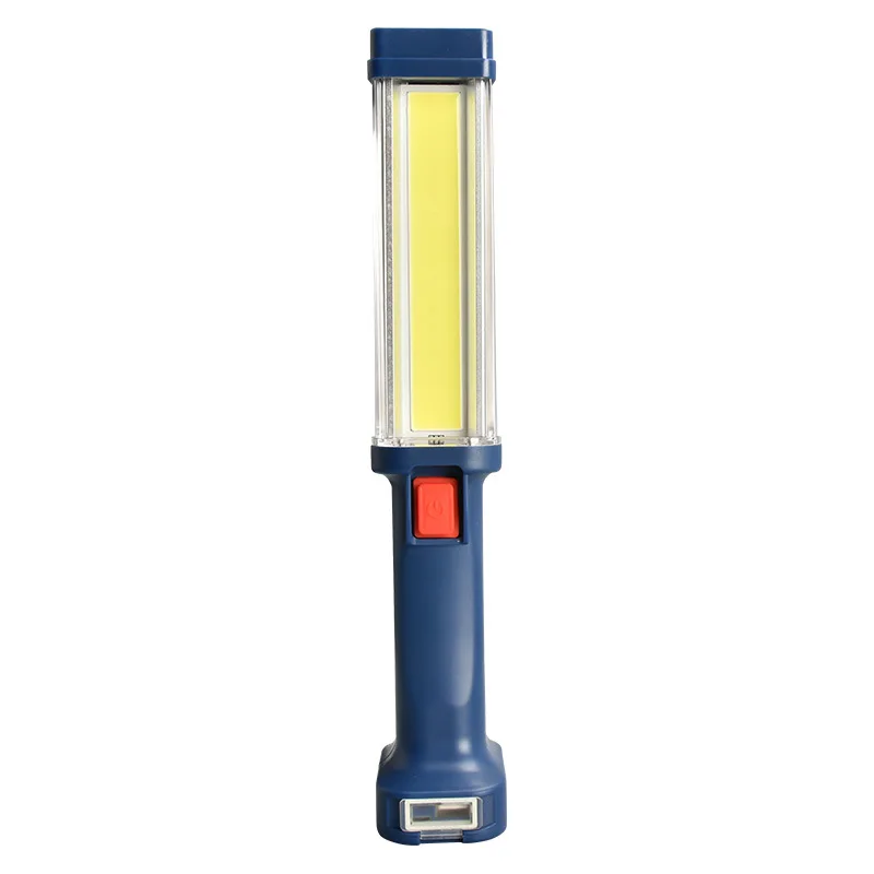 Lampe de travail LED avec faisceau fort, aimant puissant, lumière de secours rechargeable pour la réparation automobile et l'utilisation domestique, lampe de poche portable COB
