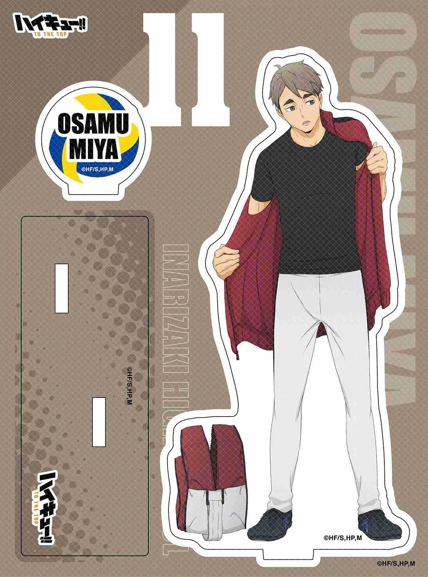 Anime Haikyuu!! Shoyo Hinata Tobio Kageyama Cosplay Acrylic Standing Sign Keychain Delicacy Desktop Ornament Decorate Ambitus