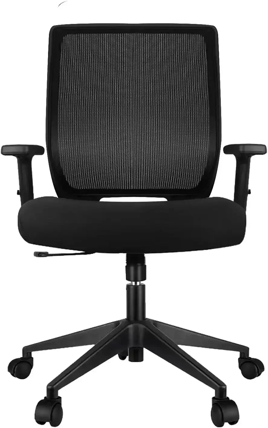 Ergonomic Office Chair Home Mesh Desk Chair with Adjustable Arms - Mid Back Computer Chairs for Adults - Swivel Task Chair Comfo