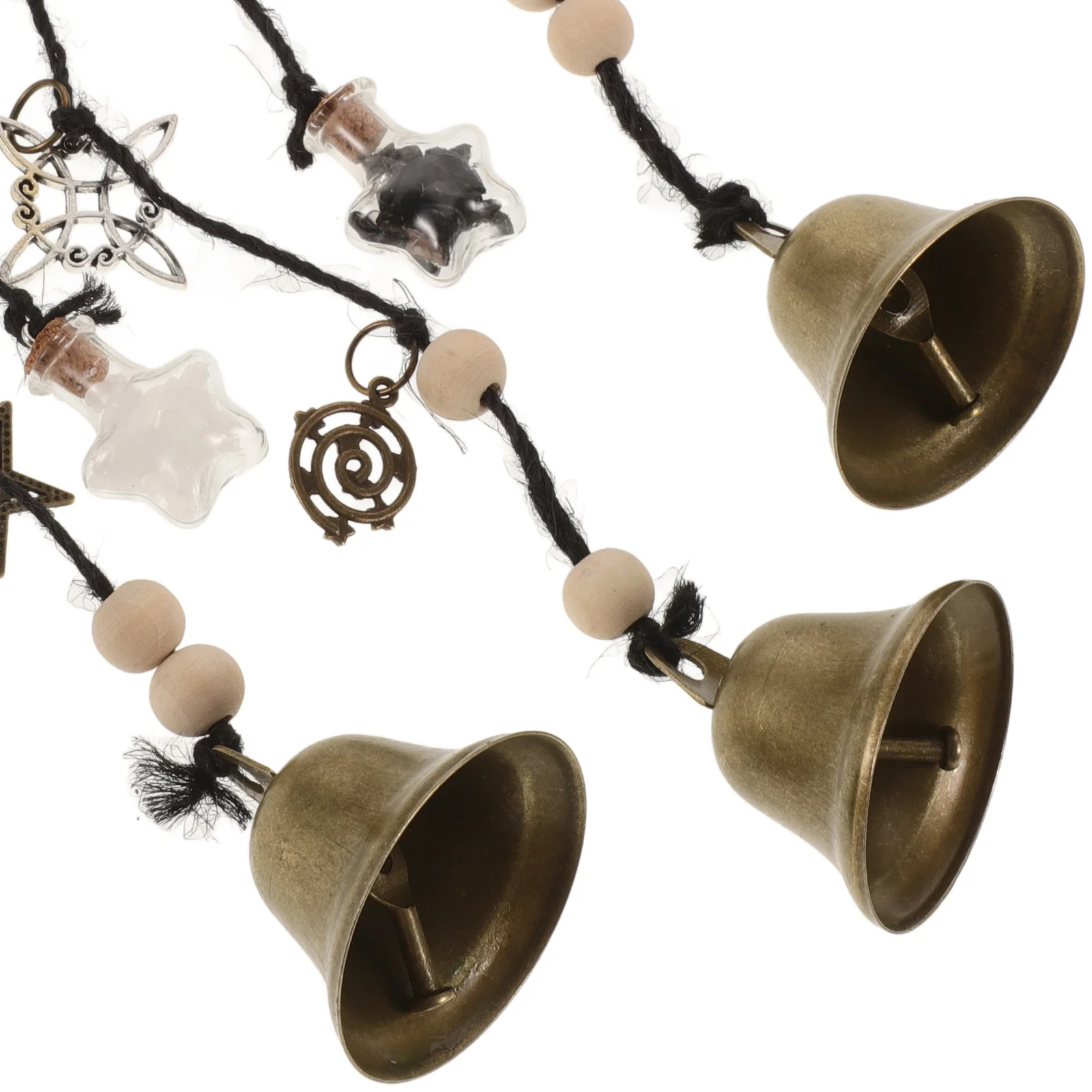 

Vintage Wind Chime Bell Pendant For Home Garden Car Decoration Blessing Hanging Ornament Metal Wind Chimes Outdoor Decor