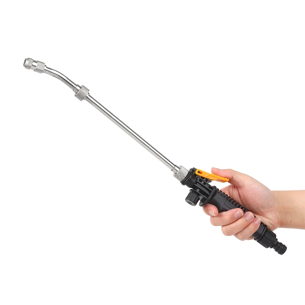 2-in-1 High Pressure Washer 2.0 Jet Nozzle Fan Nozzle Safely  High Impact Washing Wand Water Spray Washer 48CM