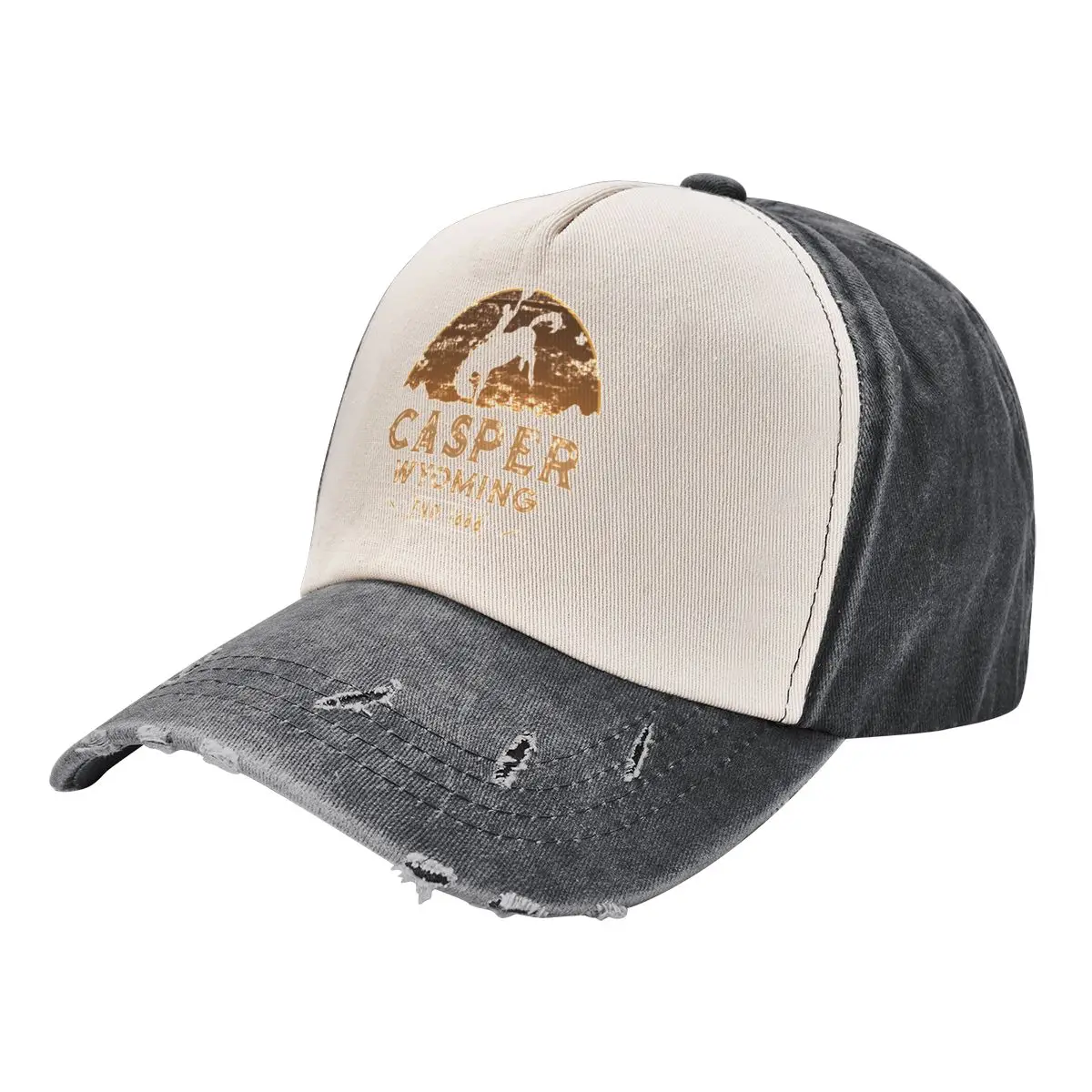 

Casper, Wyoming Wild West Cowboy Baseball Cap Winter hat Golf Baseball For Men Women's