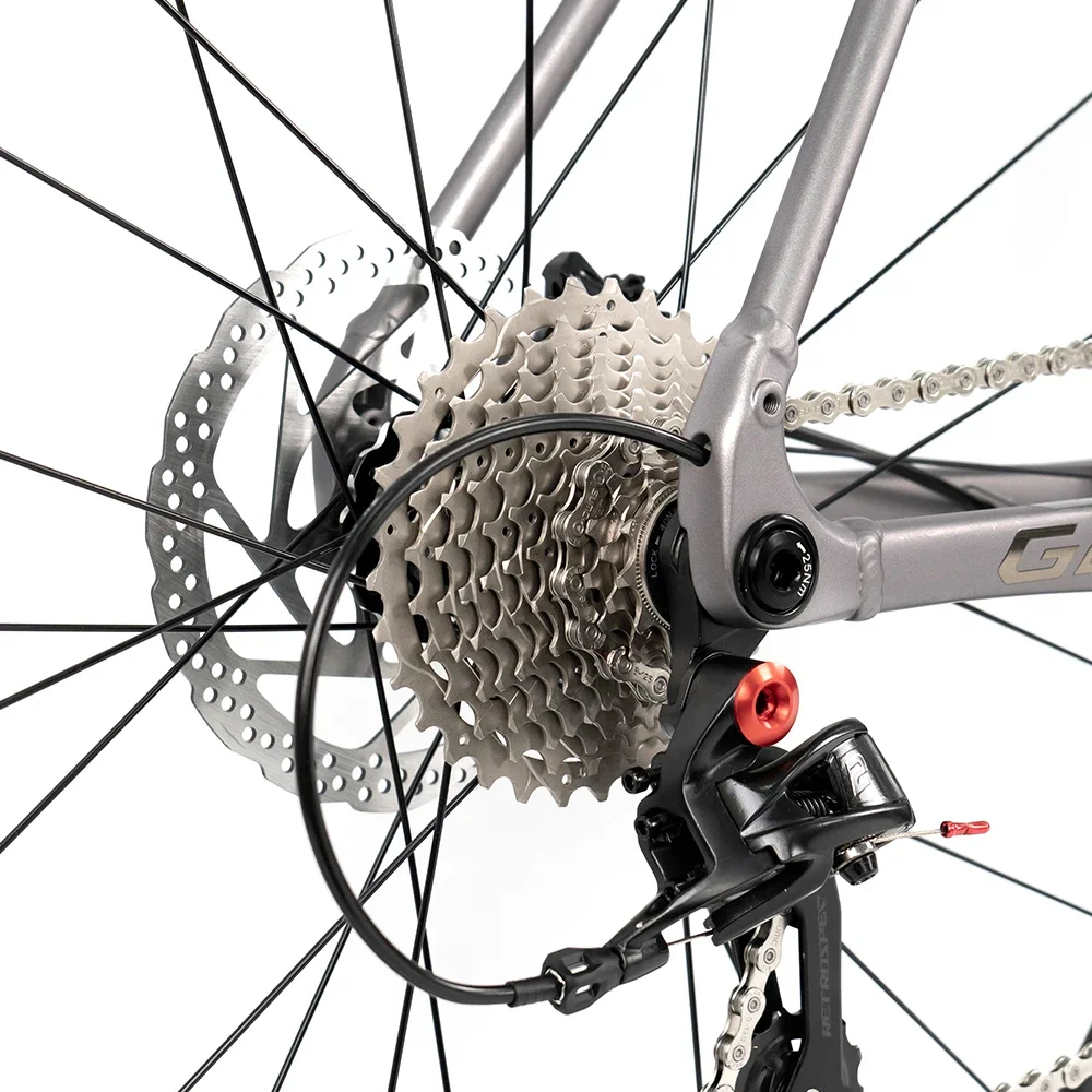 تويتر الحصى G2 RS-12/24Speed على الطرق الوعرة سبائك الألومنيوم دراجة هوائية جبلية الصحن الهيدروليكي الفرامل الحصى Bike700 * 40c bicicleta الدراجات #2