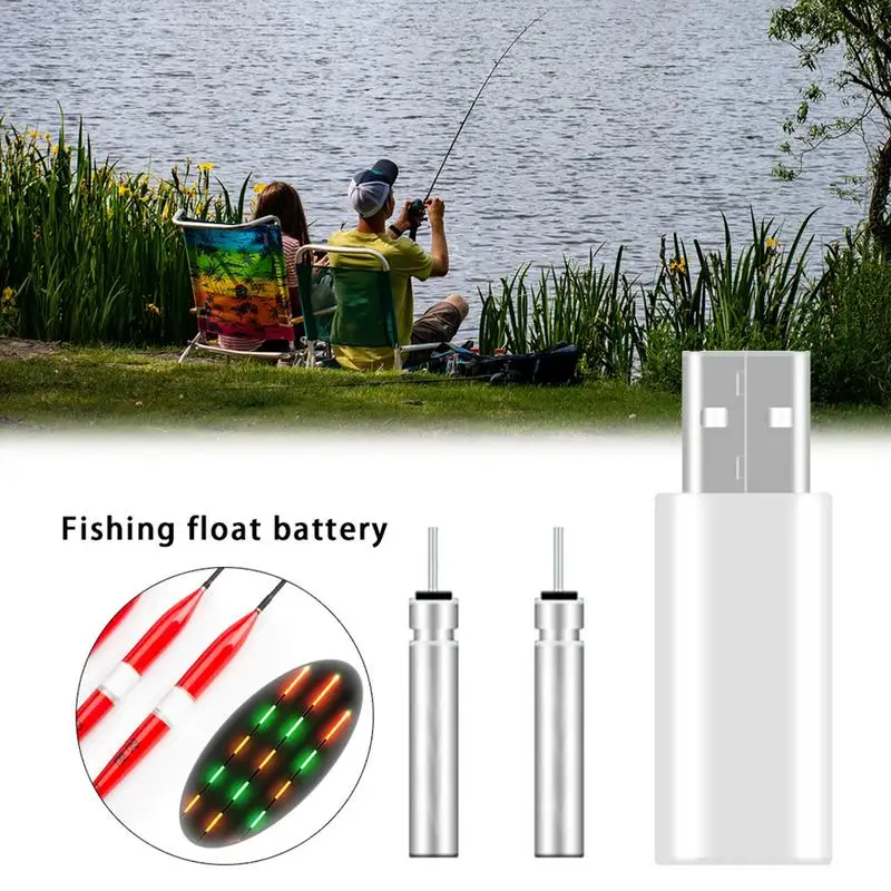 High Quality Electronic Fishing Float Battery Charger Devices Rechargeable CR425 Battery Set Match USB