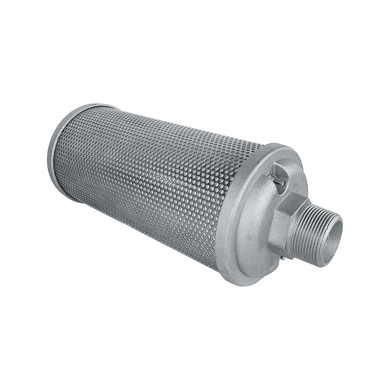 1.25~2.25 inch Thread Diameter 32mm-58mm External Thread Vacuum Pump Silencer