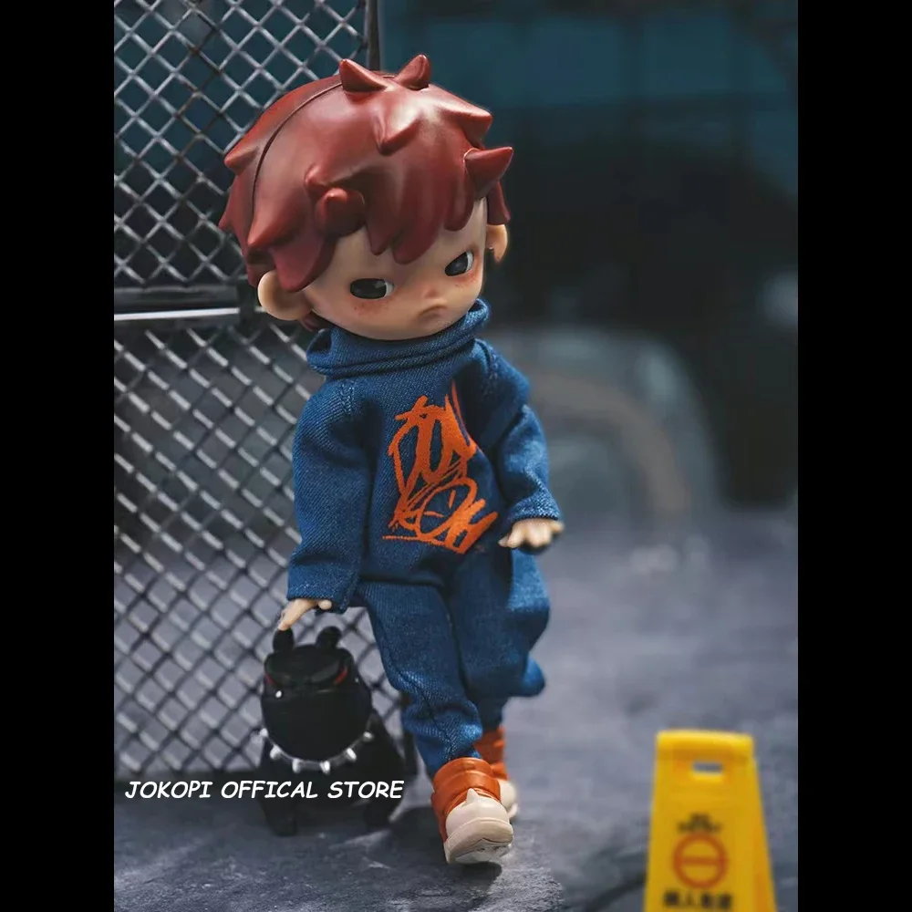 Penny Box Obtisu11 Кукла Слепая Коробка Игрушки Adou Street Series Ob11 1/12Bjd Игрушки Кукла Симпатичные Аниме Фигурки Украшения Подарочная Коллекция