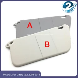 2 colors Sun visor assy. with mirror for Chinese CHERY QQ QQ3 2008-2011 Auto car motor parts S11-8204010