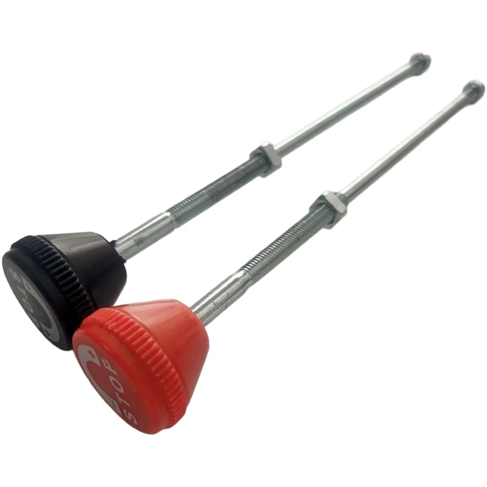 Für stationäre Fahrrad-Bremshebelknopf-Baugruppe, Widerstandsknopf, 21 cm, Metall-Kunststoff-Material für Trainingsgeräte im Innenbereich