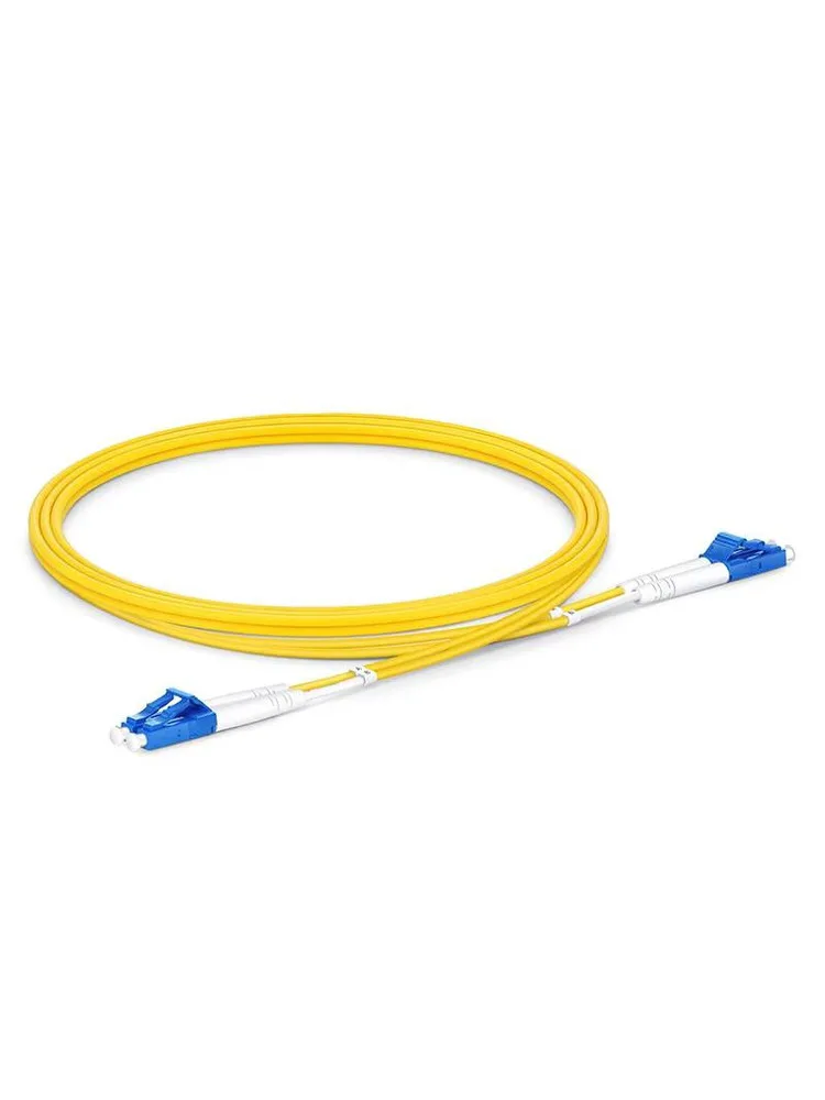 10 szt. Patchcord LC/UPC-LC/UPC jednomodowy dwurdzeniowy średnica drutu LSZH konfigurowalna zworka kabla światłowodowego — zdjęcie produktu 7