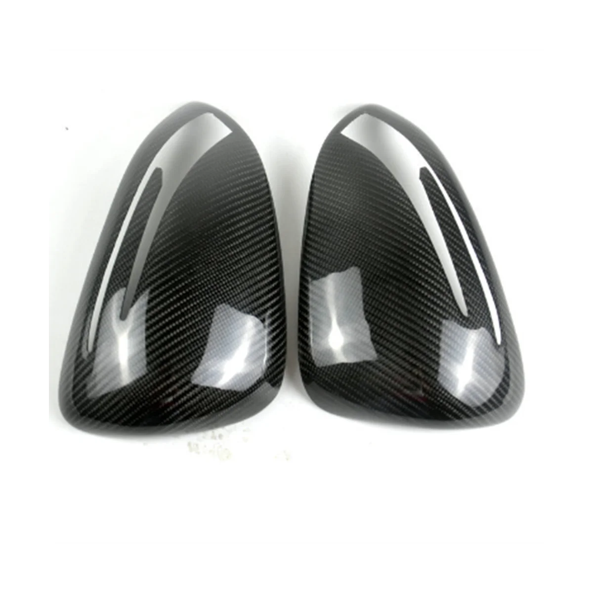 For Mercedes R172 R197 R23 SLK200 SLC SL Carbon Fibre Retrofit Mirror Cover Decals