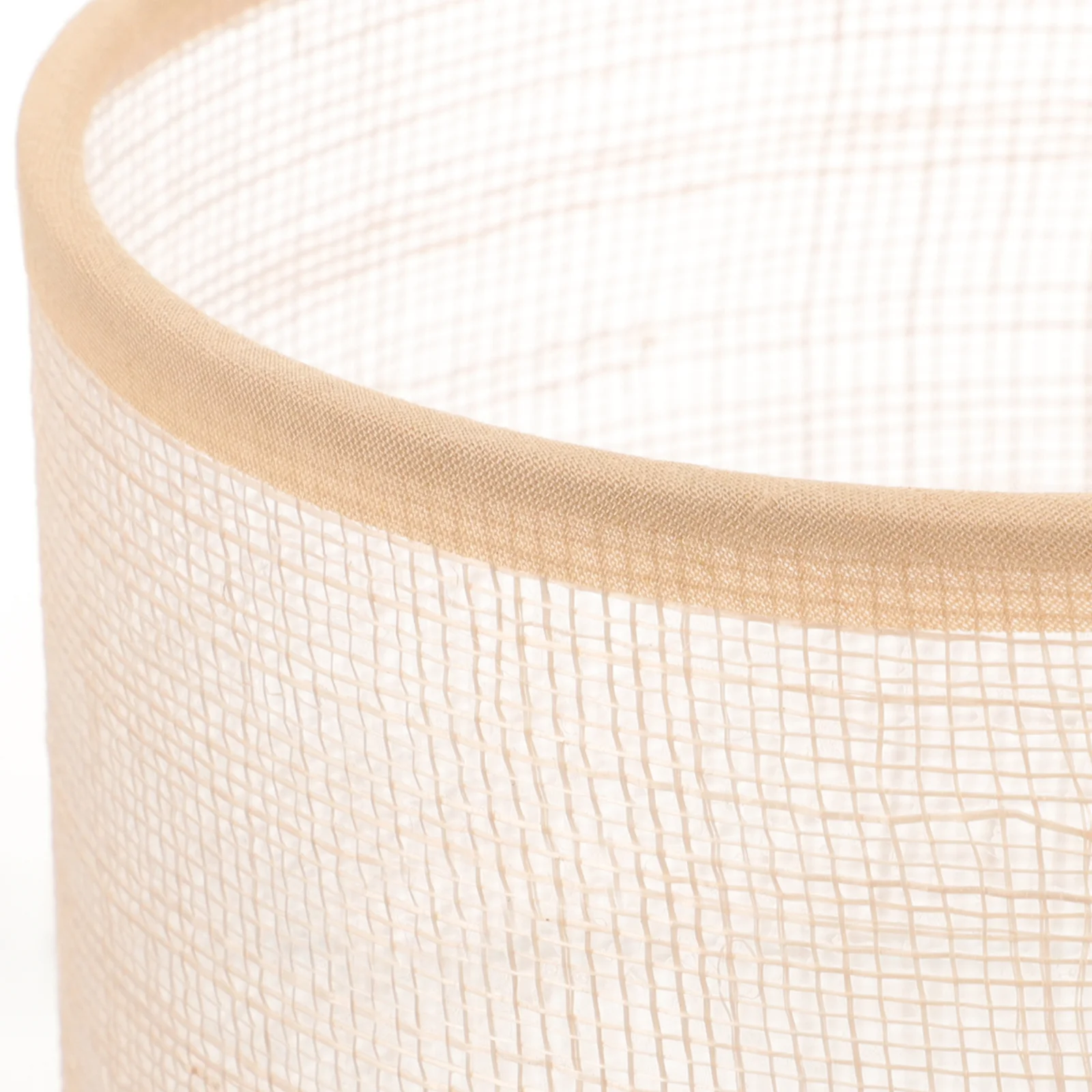 الكتان اللون غطاء مصباح المنسوجة يدويا النسيج ل E27 E14 الجدول الطابق مكتب مصابيح لينة غطاء خفيف الحديثة استبدال ديكور