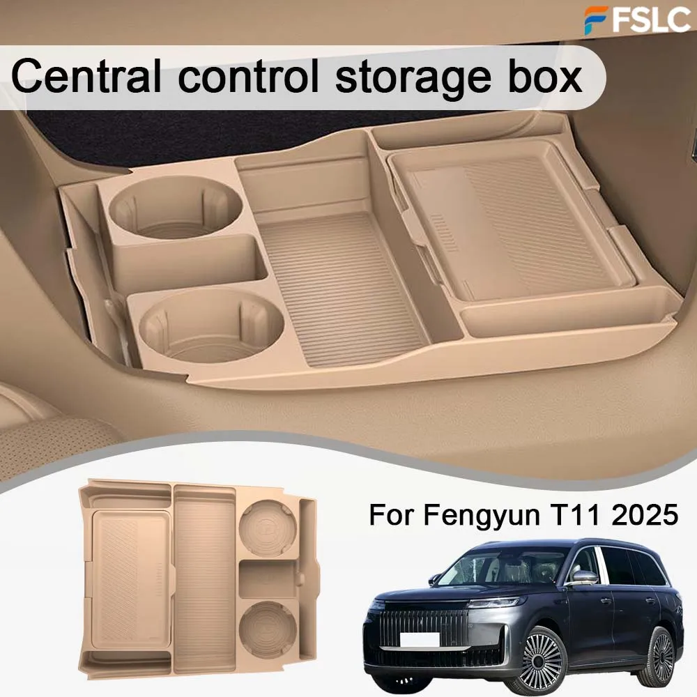 

Cars Accessories Central control storage box For Fengyun T11 2025 Car Decoration Styling Upgrade Modify A Car