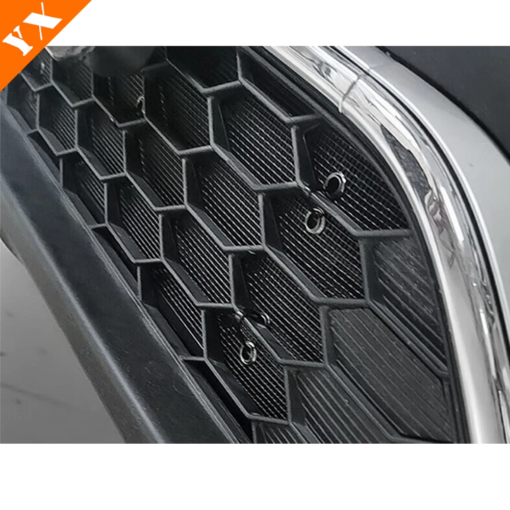 Dust-Proof Net Decor Cover And Stainless Garnish Trim Car Front Grille Anti-insect Net For Honda CRV CR-V 2023-2024 Accessories